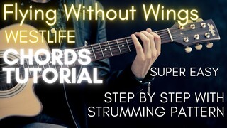 Westlife - Flying without wings Chords (Guitar Tutorial)