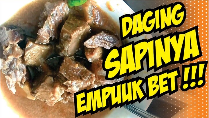 GULAI DAGING SAPINYA JUARA || SOTO & GULAI SAPI BU IS KLATEN || KULINER KLATEN 2020