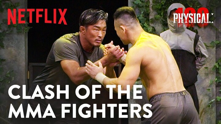 Choo Sung-hoon goes head to head with a junior MMA fighter | Physical: 100 Ep 3  [ENG SUB]