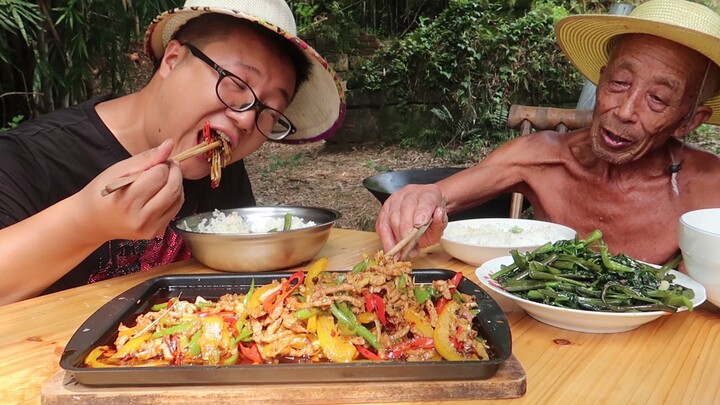 [Food]How to Make Stir-fried Shredded Meat with Tender Ginger