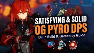 Updated DILUC GUIDE: Best DPS Build, Gameplay Tips, Team Comps, Showcase | Genshin Impact 2.8