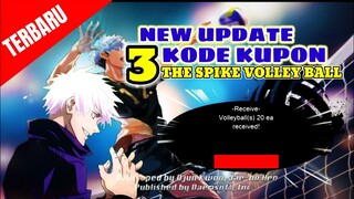 BOCORAN !! 3 KODE KUPON THE SPIKE VOLLEY BALL TERBARU HARI INI SEPTEMBER 2022"