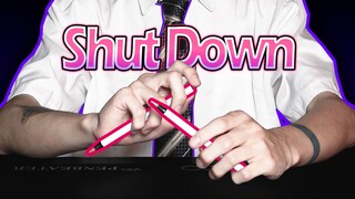 力量感与优雅的完美结合!用笔挑战BLACKPINK‘Shut Down’！