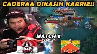 JOY DILEPAS OLEH GEEKFAM!! GEEKFAM BENER2 BUTUH IMPROVEMENT!! - GEEK VS BG MATCH 3