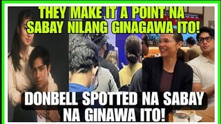 DONBELLE UPDATES|DONNY PANGILINAN AT BELLE MARIANO SPOTTED NA SABAY NA GINAGAWA ITO|SO SWEET