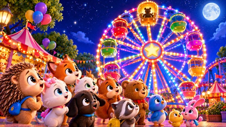 🎡😱 QUEM LIGOU A RODA-GIGANTE SOZINHA? 👀✨ | MÚSICA INFANTIL | TURMINHA DO BARULHO 🎵