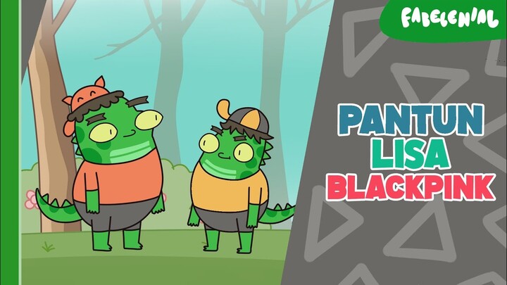 PANTUN LUCU LISA BLACKPINK - Fabelenial (Animasi Fabel Indonesia)