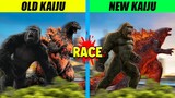 Classic Kaiju vs MonsterVerse Kaiju Race | SPORE