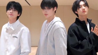 休宁凯+申惟+崔英宰 TXT新歌Over The Moon挑战cha！