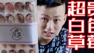 试吃三块钱一颗的白色草莓！花了这么多钱买到一堆烂果