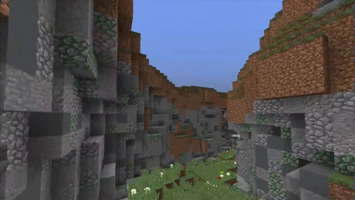 [Minecraft Minecraft] Simple and fresh elytra practice map~