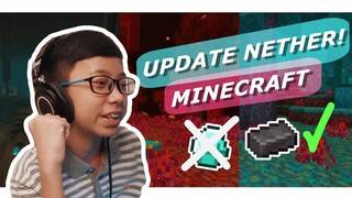 MATERIAL LEBIH KUAT DARIPADA DIAMOND!? | Minecraft Nether Update Indonesia