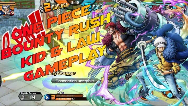 [ OPBR ] Kid & Law Gameplay KALI INI KITA AKAN MENCURI BENDERA MUSUH YGY 😼