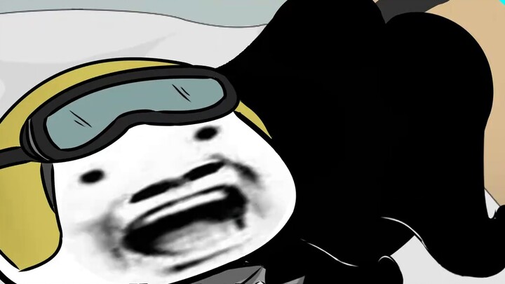 While seeing a doctor in the hospital, the dad couldn't help but sprayed someone in the face