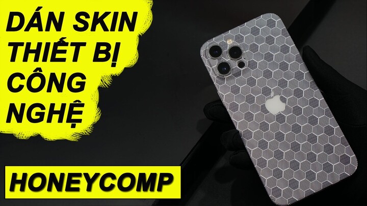 Đây là cách tôi dán skin Honey Comp lên các thiết bị công nghệ của mình