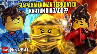 urutan 6 ninja dari yang terlemah hingga yang terkuat di kartun Ninjago!