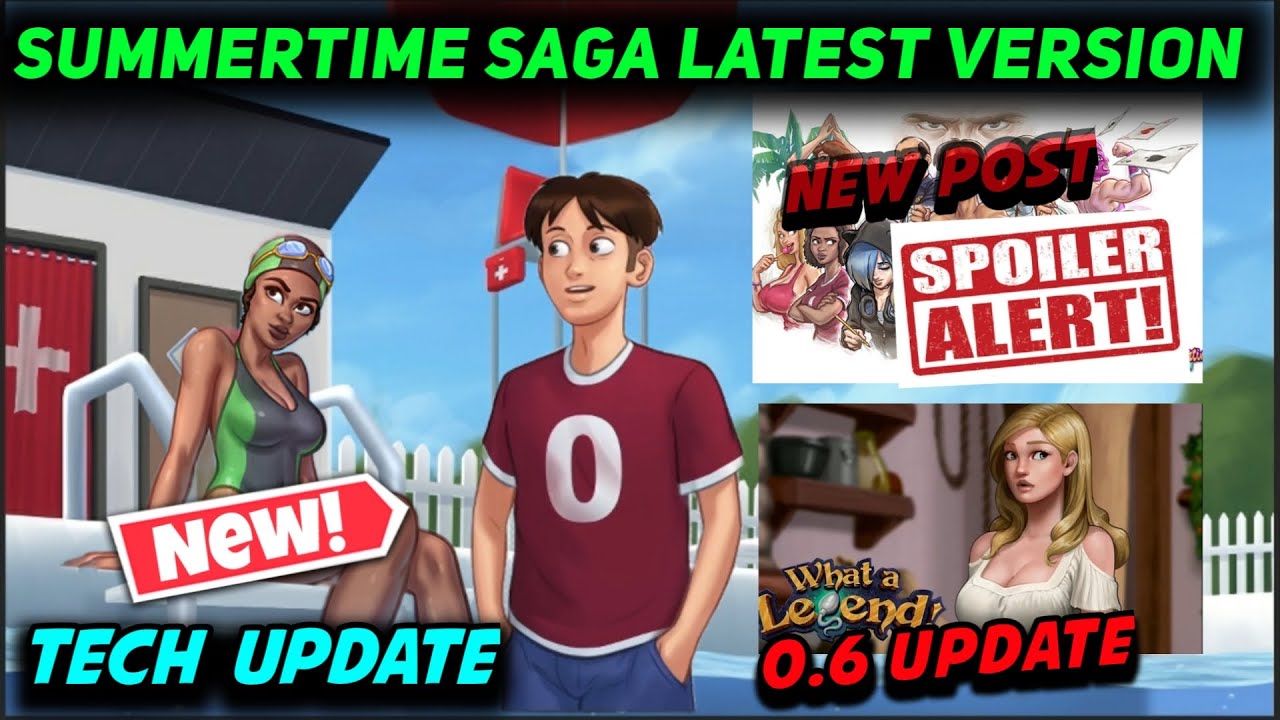 Summertime Saga latest version 0.20.17 News tech update 2023
