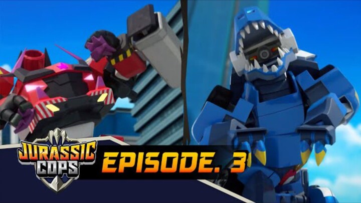 Serangan Eury, Bary, dan Bury - EPS 3 JURASSIC COPS SEASON 1