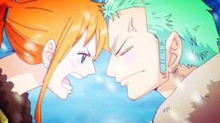 Perhatikan tahun-tahun ketika Zoro dipukul oleh Nami! ! Ha ha ha