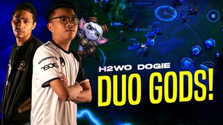 H2WO DOGIE DUO GODS (H2WO League of Legends Wild Rift Full Gameplay)