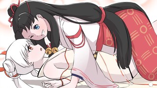 【阴阳师手书】不知火+缘结神+吞吞=? 带江山鬼王的烦恼(下)有女装茨木昂