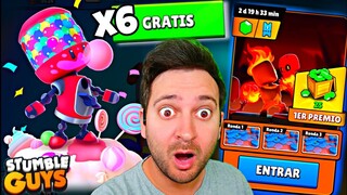 😱 6 SKINS GRATIS!!! en STUMBLE GUYS!! 😱 en Solo 1 DIA!!