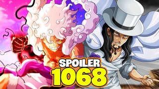 Spoiler One Piece Chap 1068 - HOT như WORLD CUP! Luffy vs Rob Lucci dùng Lục Thức!
