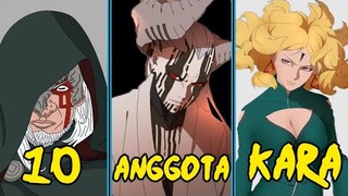 10 Anggota KARA Terkuat Dalam Anime Boruto.!!