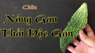 Mẹo thải độc gan và làm mát gan tại nhà hiệu quả nhất bằng 1 quả mướp đắng