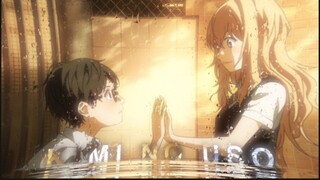 kimi no uso [AMV] - edit AMV sad