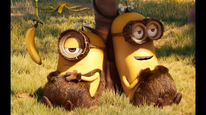 MINIONS TRAVEL BACK IN TIME TO THE STONE AGE