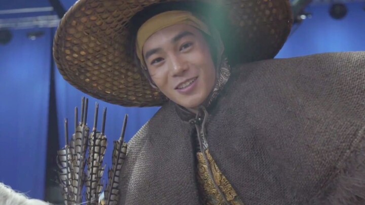 How can someone be so happy all the time when filming?