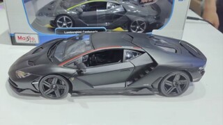 新人博主入驻B站免费给前3000位粉丝随机送出30只美驰图兰博基尼合金模型。