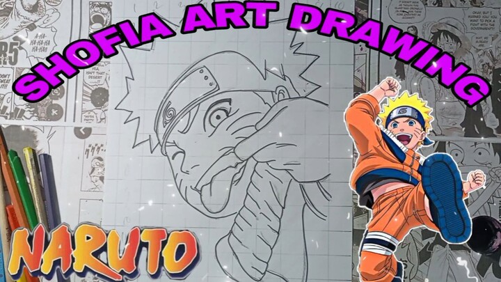 drawing Uzumaki Naruto