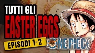 ONE PIECE NETFLIX: EASTER EGGS EPISODE 1 & 2