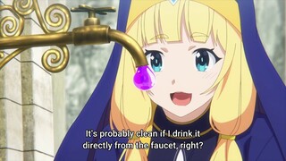 Cecily's Fondness of purple Goo | Konosuba An Explosion on This Wonderful World Episode 8