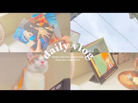 slice of life vlog 💌 || mini shein haul, manga unboxing, journaling, new kitten? many more