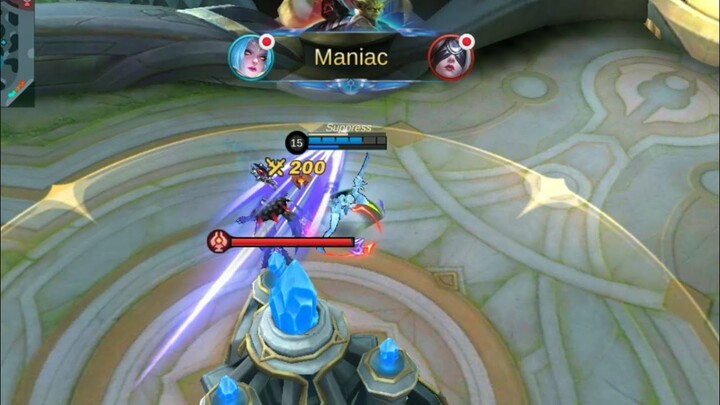 Ketika lu fast hand tapi lu pake hero karina ....