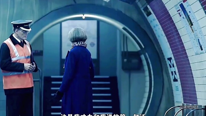 For years, an elderly woman has waited on the platform, just to hear her late husband’s voice announ