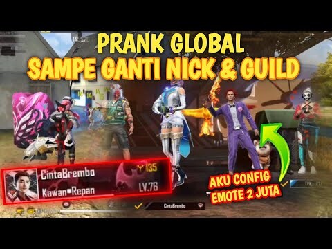 PRANK GLOBAL GANTI NICK & GUILD || IOG BION