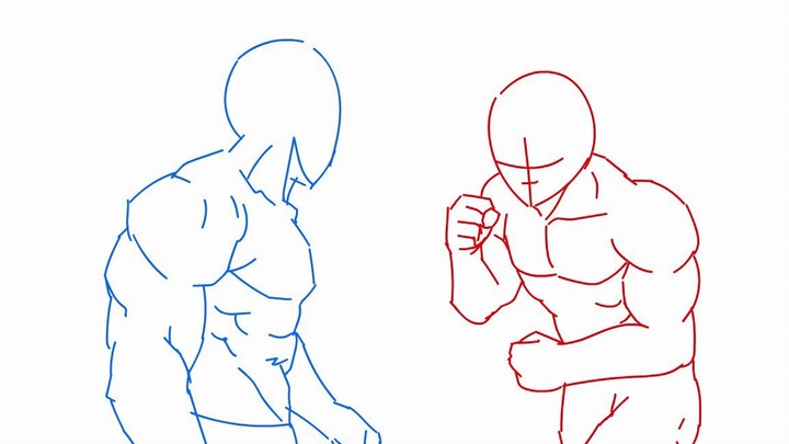 Animation fight practice