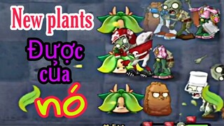 Pvz2 test Gameplay New plants vs all Zombie #Plantsgamer#pvz2#newplantspvz2