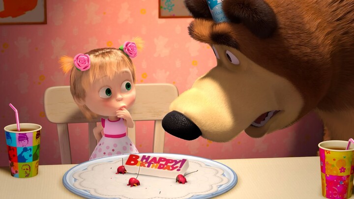 Masha and the Bear ‍| Masha's Birthday [Animation] Cartton