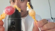 ASMR EATING SOUNDS - 2 LOLLIPOPS (NO TALKING) (1)