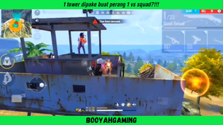 Ketika tower sepetak jadi medan solo vs squad?!!!