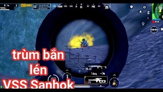 PUBG Mobile - Combo MK14 + VSS Map Sanhok Sương Mù | Trùm Bắn Lén Bị Bắn Lén Và