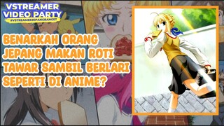 Benarkah Orang Jepang makan Roti Tawar sambil berlari seperti di Anime?