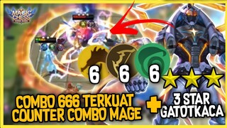 3 STAR GATOTKACA RATA SEKEJAP DENGAN COMBO 666 INI ! 6 DRAGON ALTAR 6 MARKSMAN 6 ELF ! MAGIC  CHESS