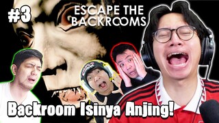 BACKROOM BRUTAL YANG ISINYA ANJING GILA!!! - Escape The Backroom Part 3