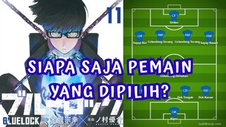 BLUE LOCK ELEVEN! Tim Sepak Bola Dengan 11 Striker - Blue Lock